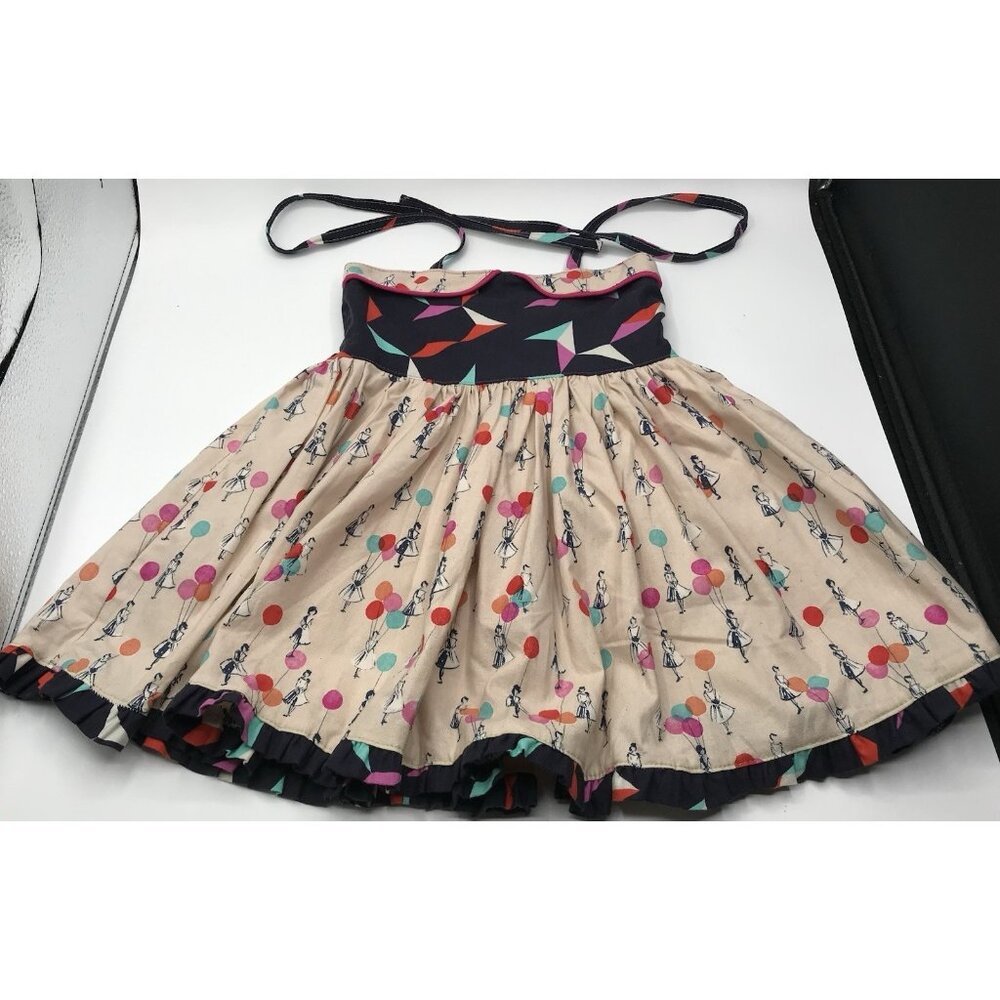 Chasing Mermaids‎ Mafia Boutique Dress Girls Size 3T 50’s Theme Sundress Ballons